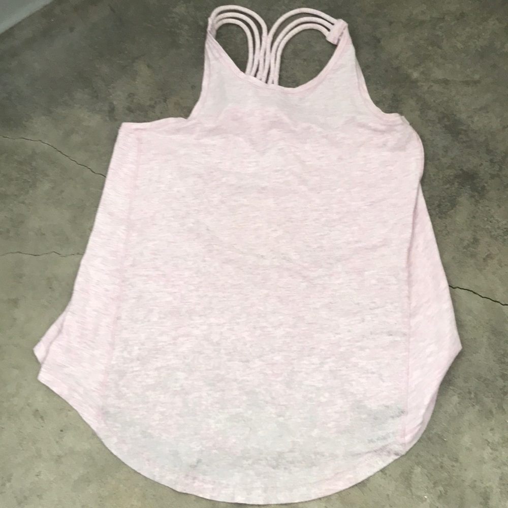 Ivivva light pink and silver top!